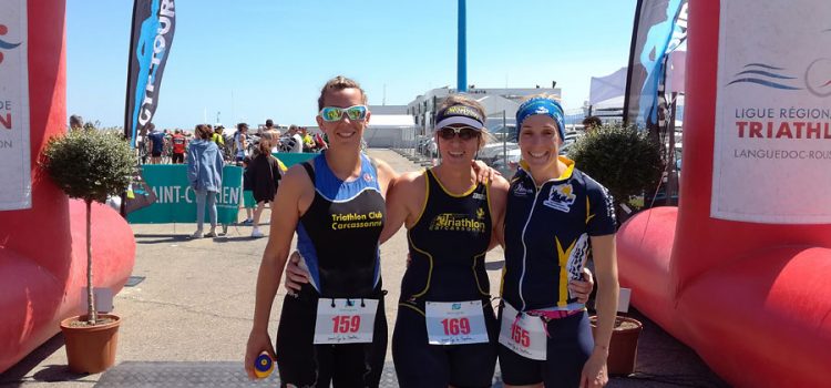 Premier triathlon de la région à St Cyprien Premier triathlon de la région à St Cyprien