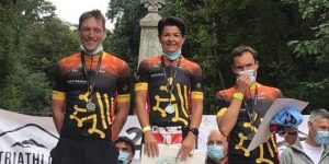 Le Triathlon de la Montagne Noire support du championnat régional Occitanie longue distance
