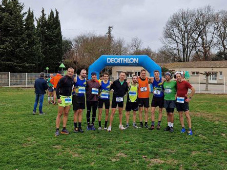 Belle réussite des triathlètes au cross de la Cité