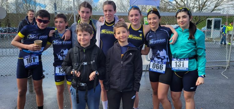 Les jeunes du TCC au duathlon de Muret