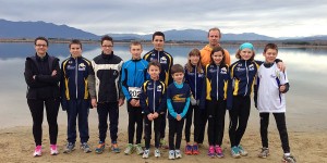 Les triathlètes poursuivent leur travail hivernal à Villeneuve de la Raho Les triathlètes poursuivent leur travail hivernal à Villeneuve de la Raho
