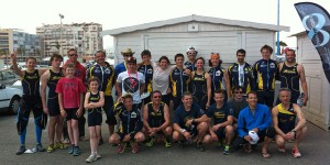 Déplacement en nombre pour le premier triathlon de la saison