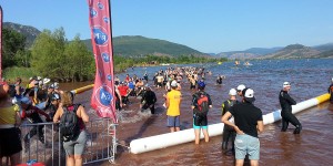 Swim, bike and sun au Salagou